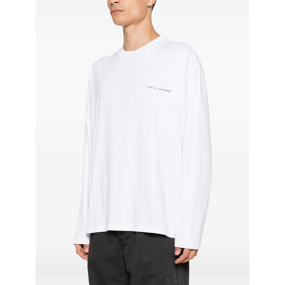 [7 FOR ALL MANKIND] T-shirts Long Sleeve FW26 7MEO0G54 GRAPHIC 3VG