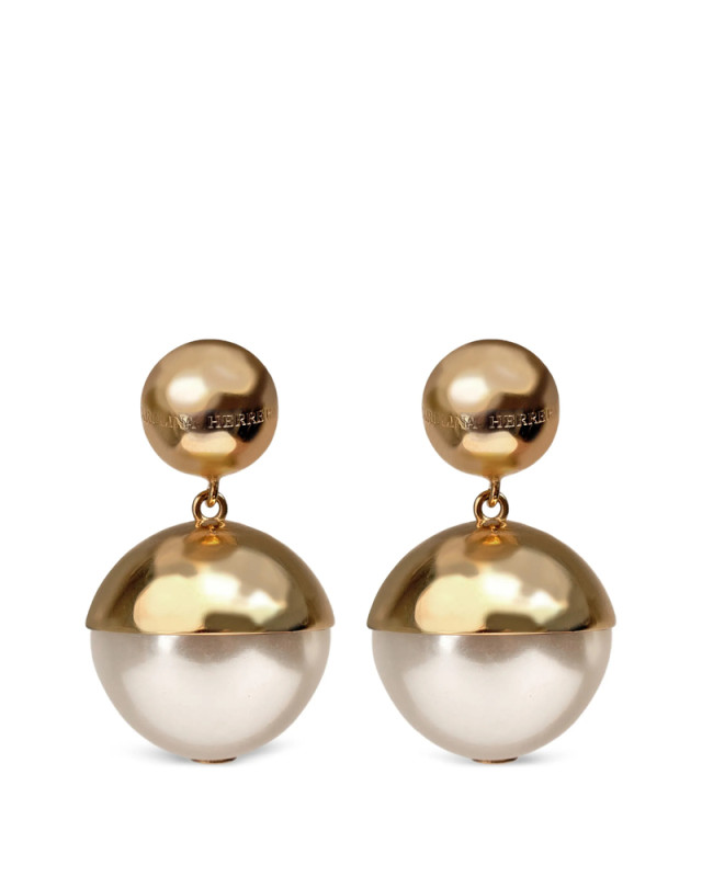 [Carolina Herrera] Earring FW26 P2636N214MET  917