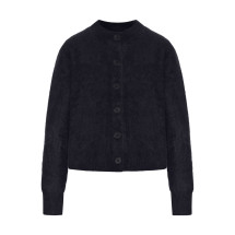 [Lisa Yang] Cardigan FW26 2025400BK BLACK BRUSHED