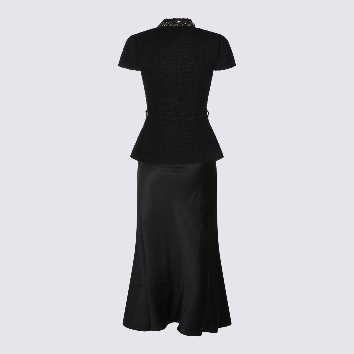 [Self - portrait] Long sleeve dress FW26 AW26053MAB