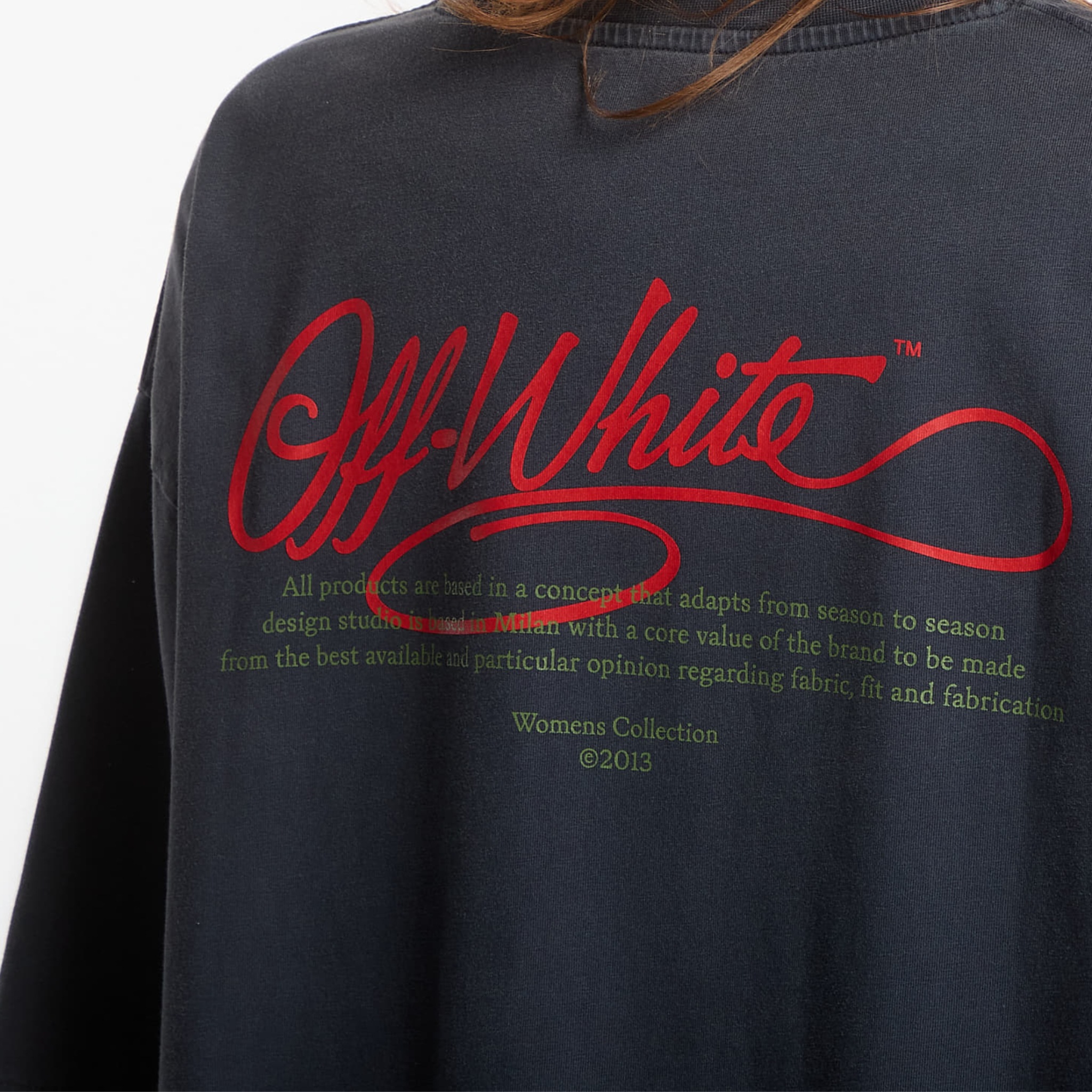 [Off White] T-shirts Short Sleeve FW26 2FA00436TW045