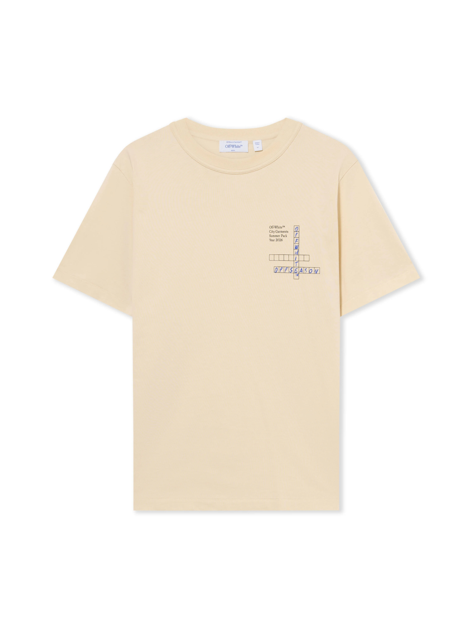 [Off White] T-shirts Short Sleeve FW26 29A00716TW230