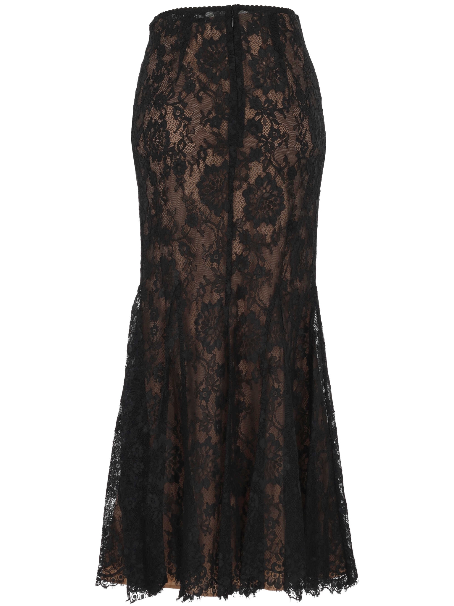 [Self - portrait] Long skirt FW26 PF26-032MSKBBLACK