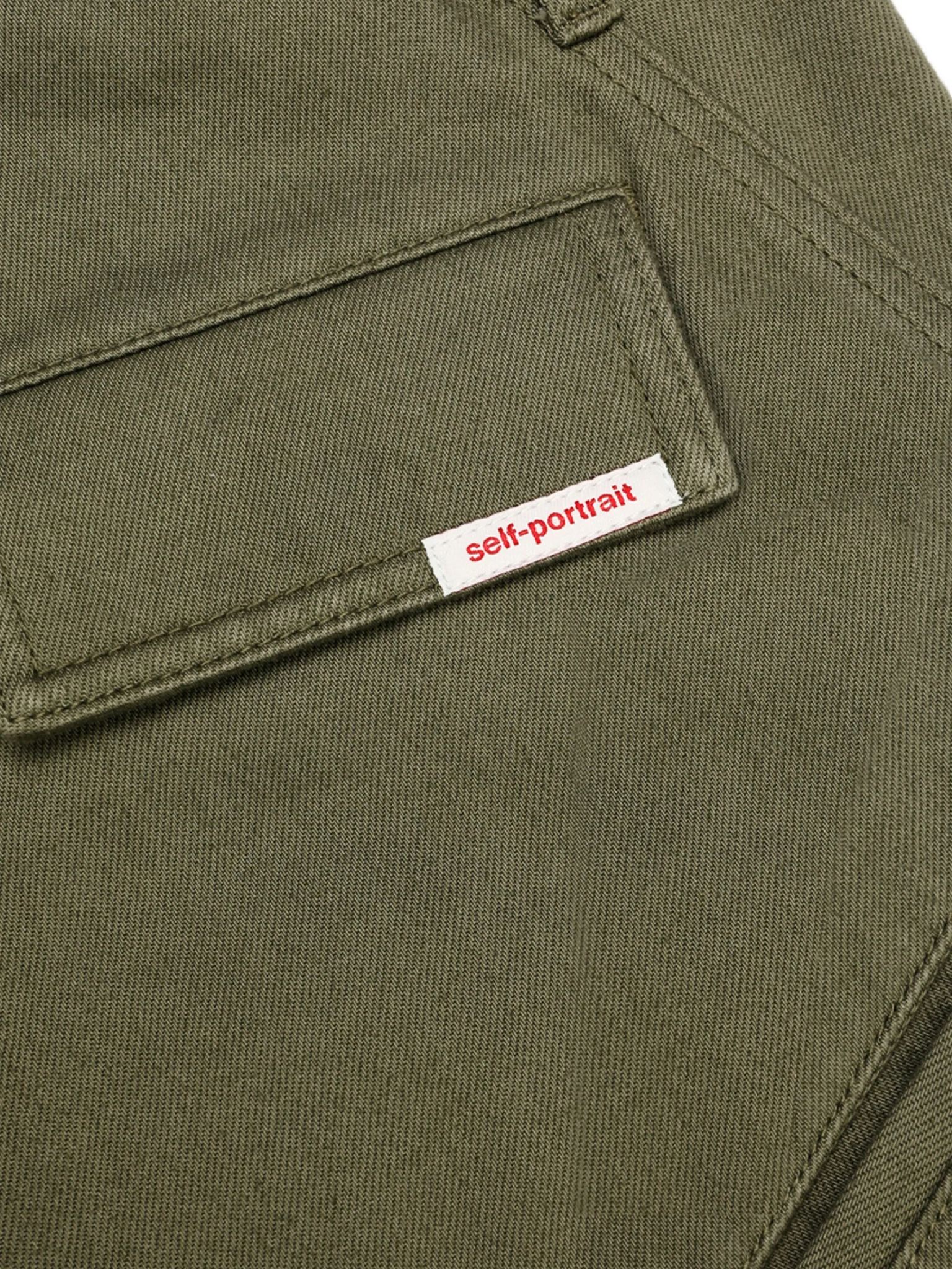 [Self - portrait] Trousers FW26 PF26-831PAGKHAKI