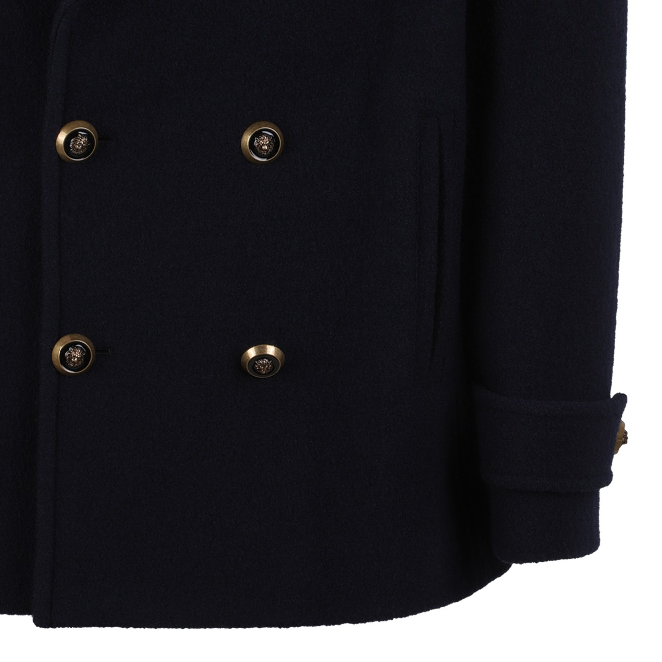 [Balmain] Coat FW26 HH1UA156WC70-6UC