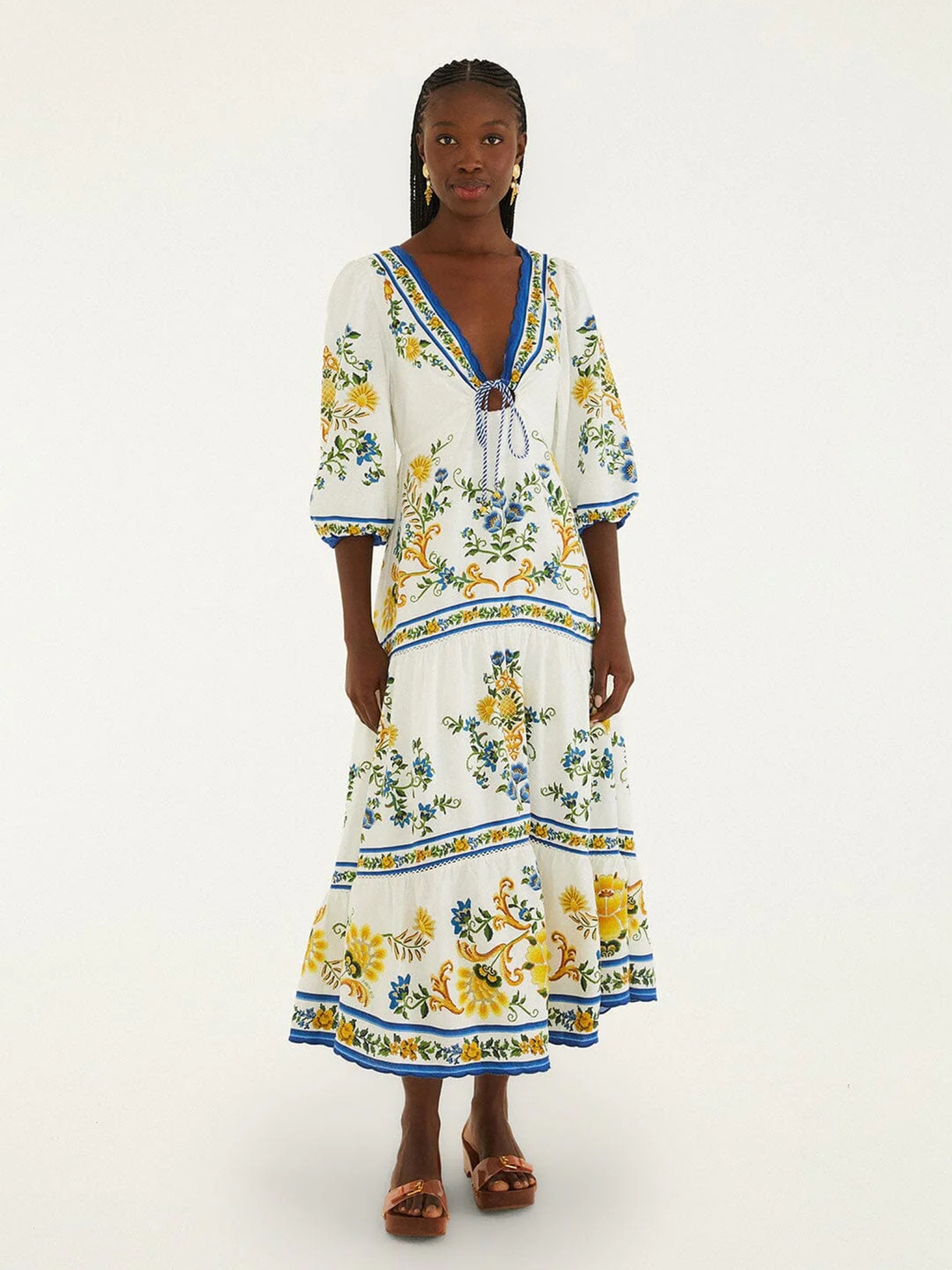 [Farm Rio] Short sleeve dress FW26 35551525185