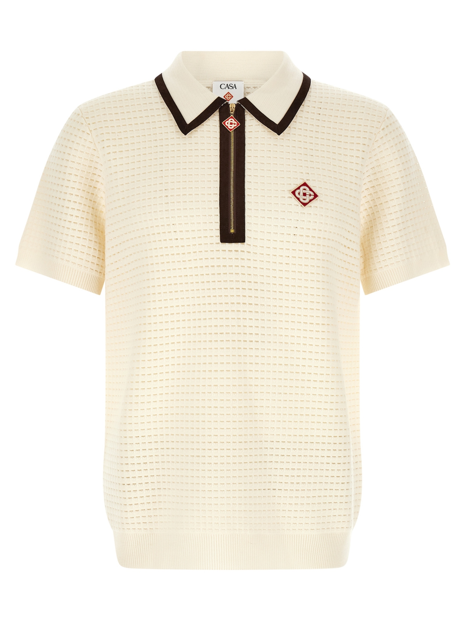 [Casablanca] T-shirts Short Sleeve FW26 MAW26KW148001WOOLWHITE
