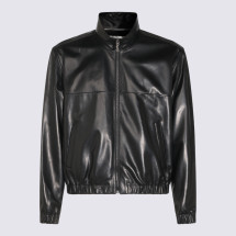 [Saint Laurent] Leather Jacket FW26 A000H9YCOJ21000
