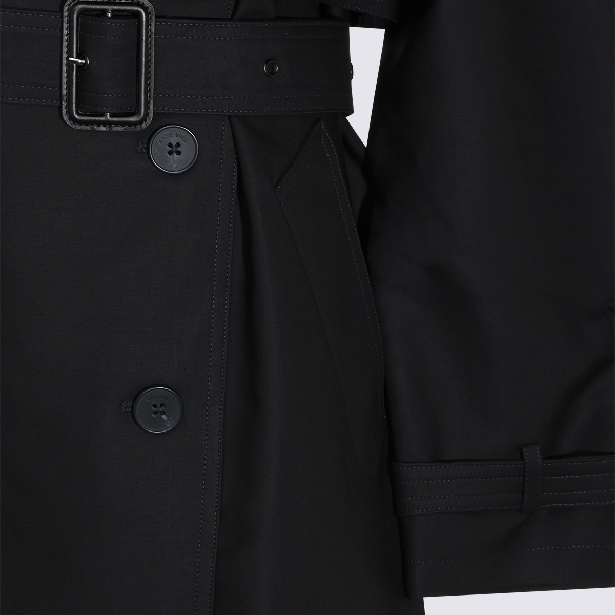 [Anine Bing] Coat FW26 A0112442BLK26
