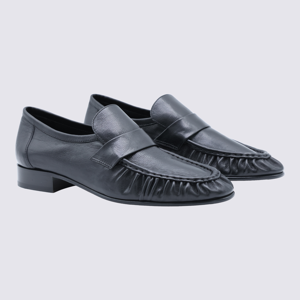 [THE ROW] Loafer FW26 F1280L894BLK