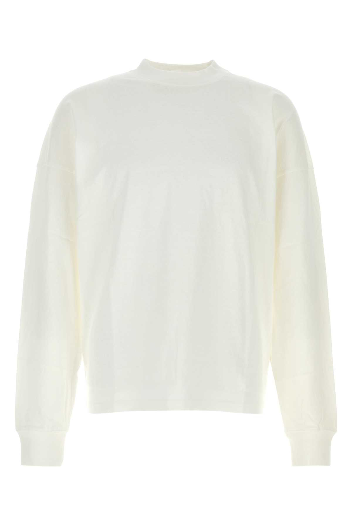 [THE ROW] T-shirts Long Sleeve FW26 612K788 WHT