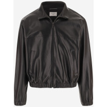 [Saint Laurent] Leather Jacket FW26 A000H9YCOJ21000