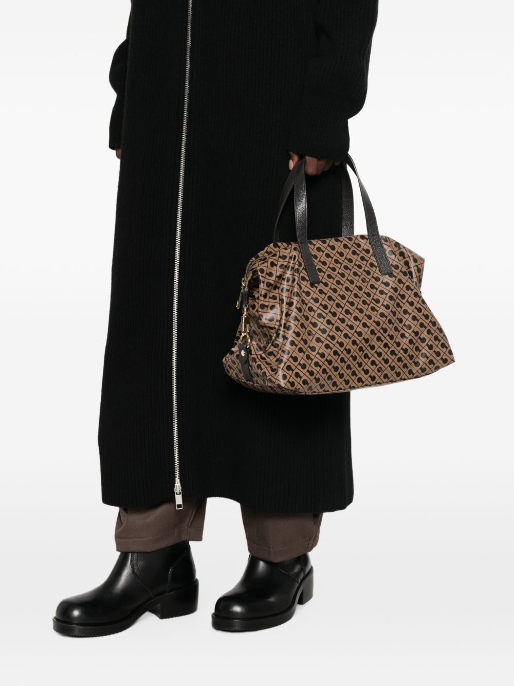 [GHERARDINI] Bag FW26 GH0995 BOWLING TOFFEE