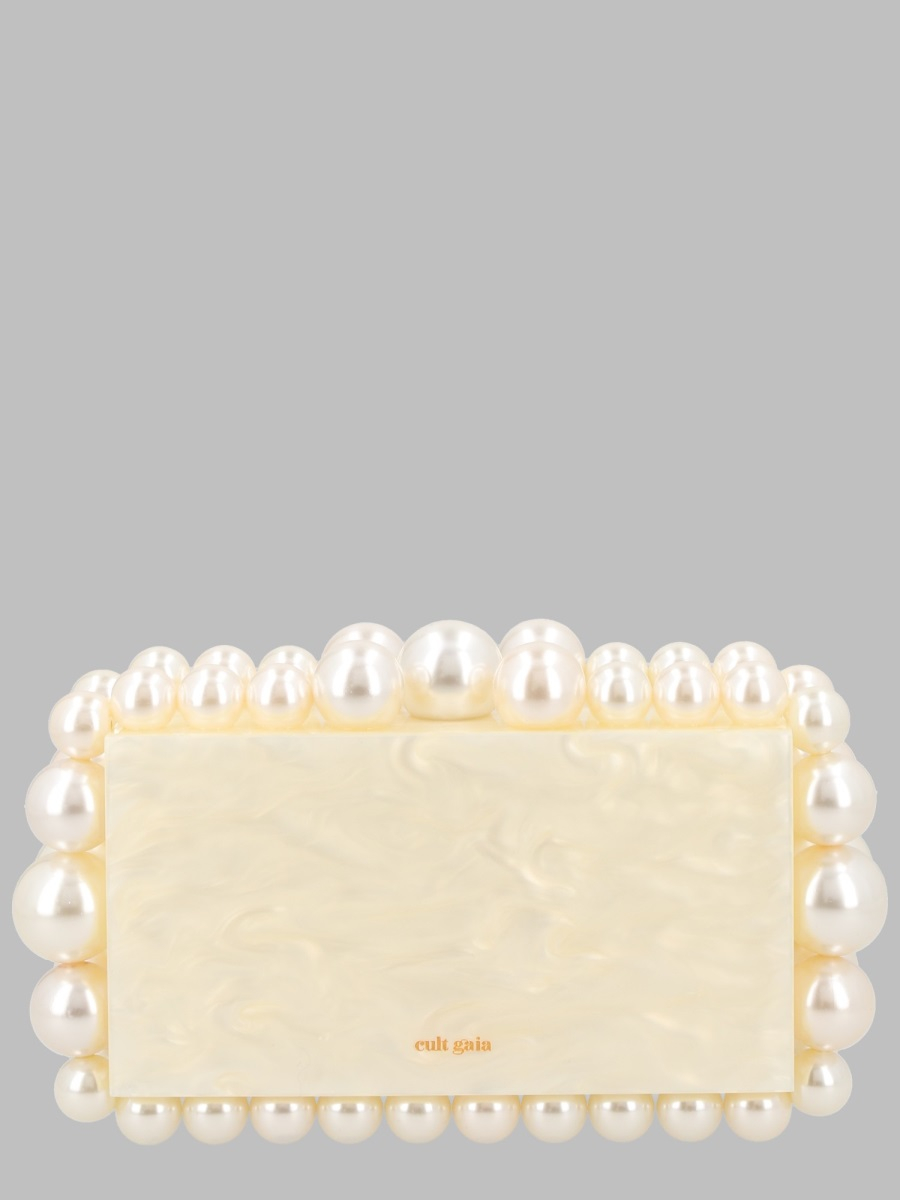 [Cult Gaia] Clutch bag FW26 HDBCL1140AC1889_IVORY