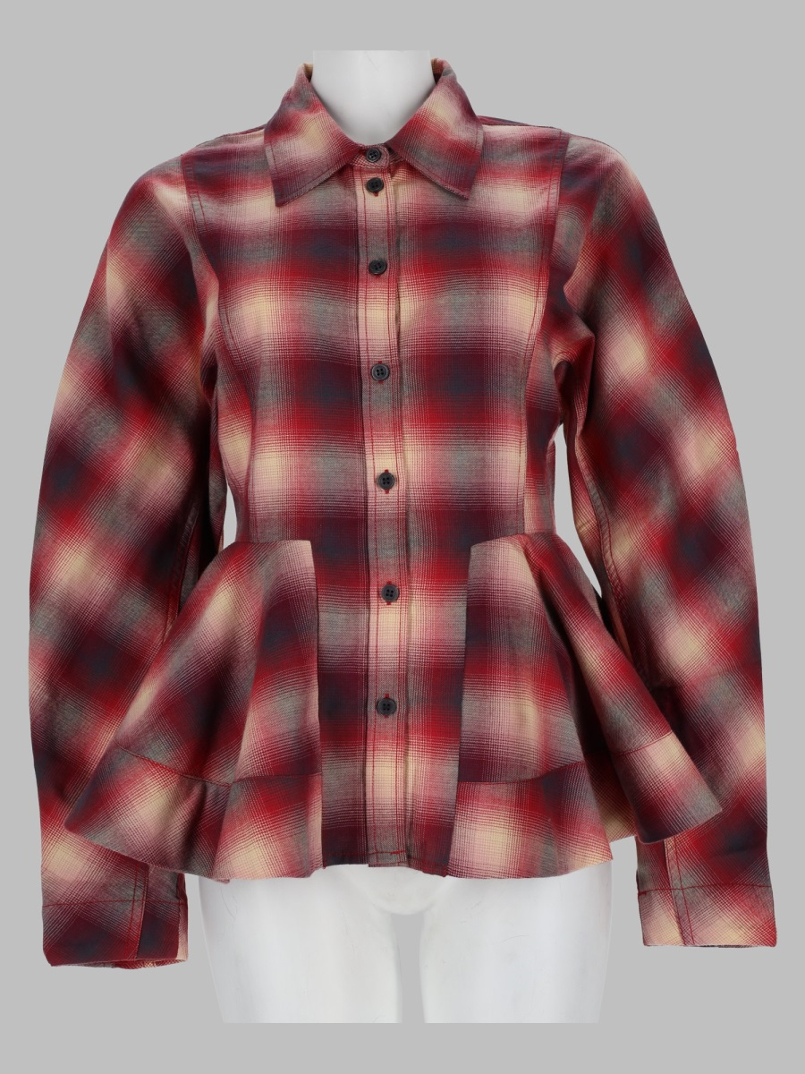 [GANNI] Shirts Long Sleeve FW26 A1040414_266