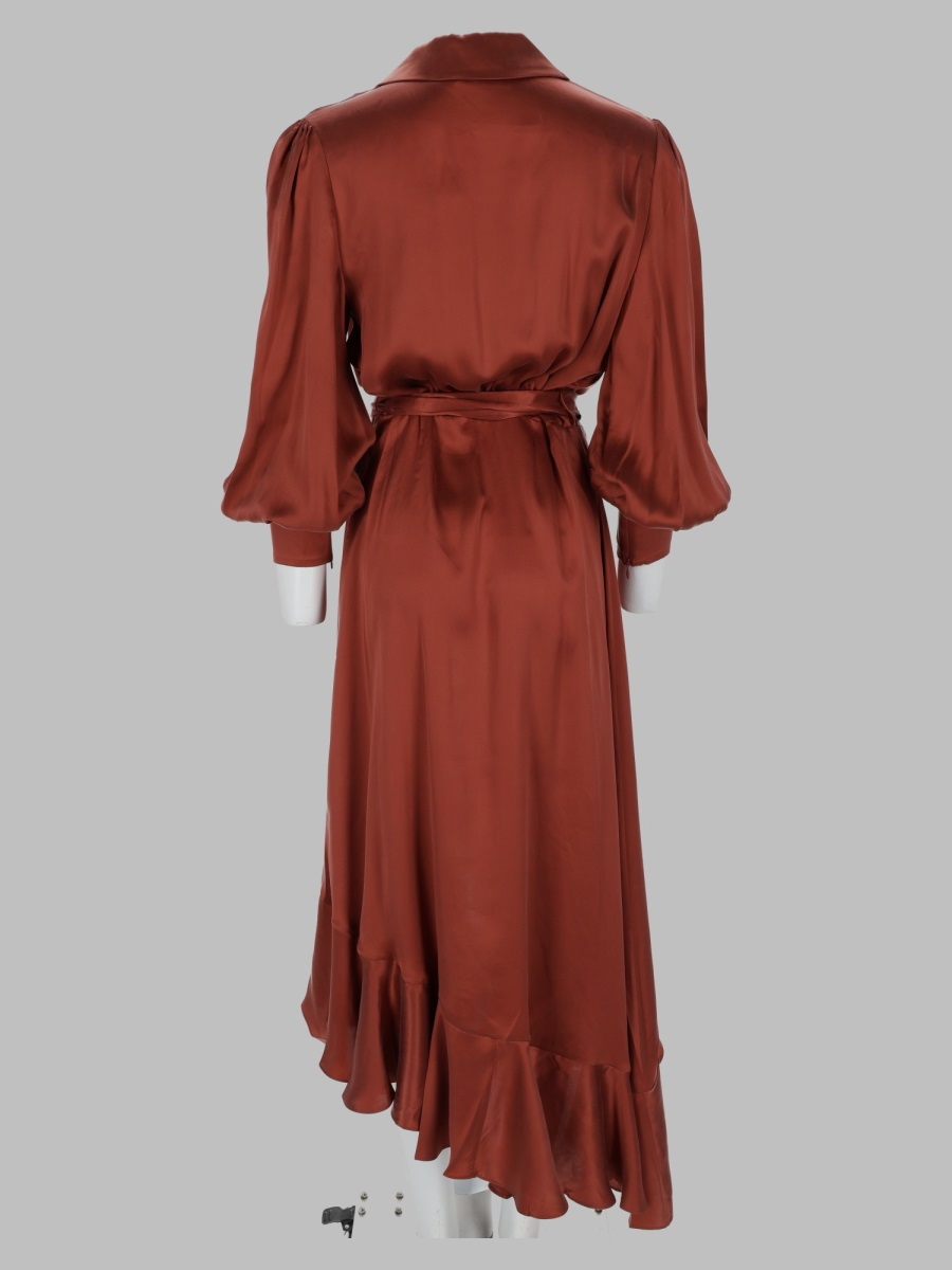 [Zimmermann] Long sleeve dress FW26 8066DF26R_BLSHR