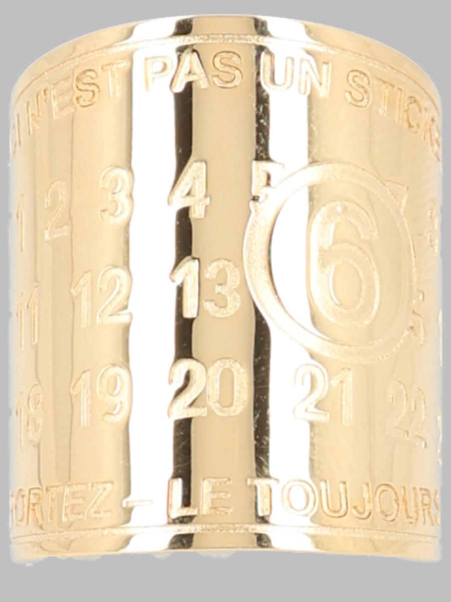 [MM6 Maison Margiela] Ring FW26 SM6UQ0123_P9220HB655