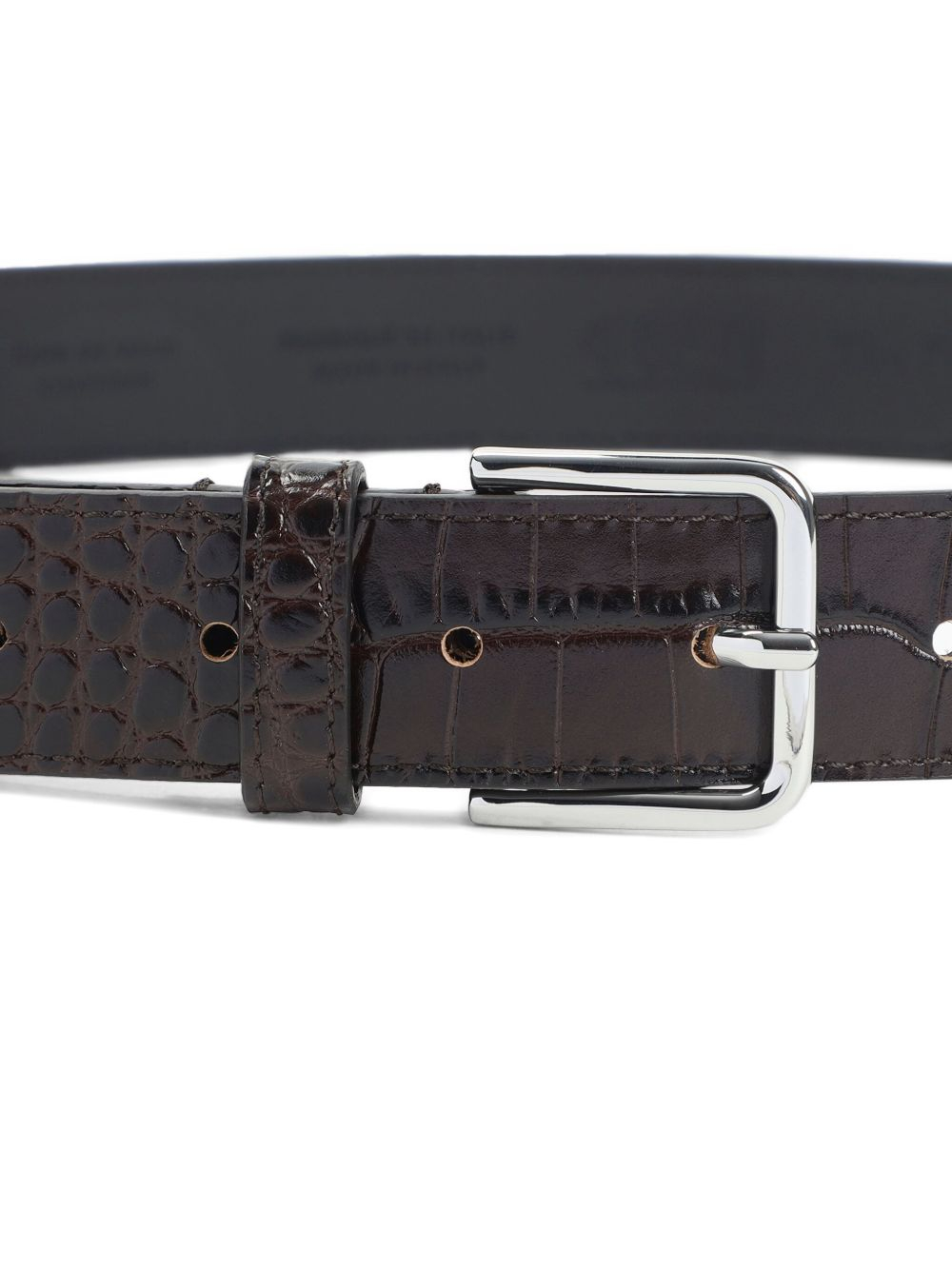 [THE FRANKIE SHOP] Belt FW26 BEFS21177290BROWN/SILVER