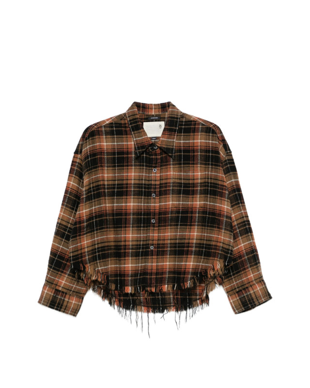 [R13] Shirts Long Sleeve FW26 R13WR150 R858B BROBK