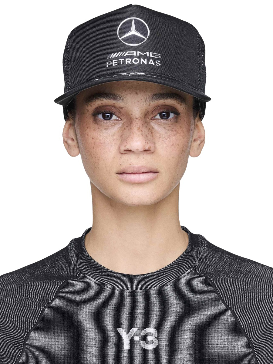 [Y3 X Amg] Cap SS26 KR4909_BLACK