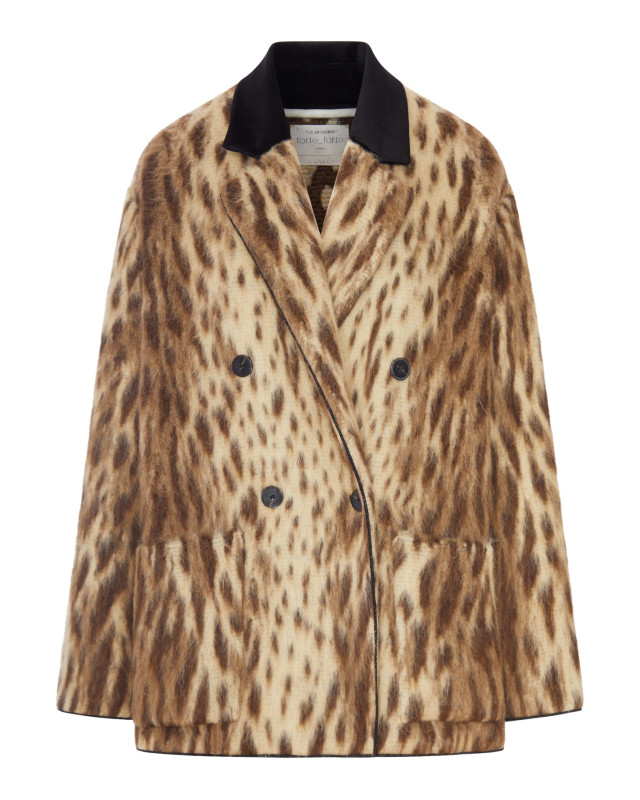 [Forte Forte] Fur Jacket FW26 15303F50M0016 GOLD