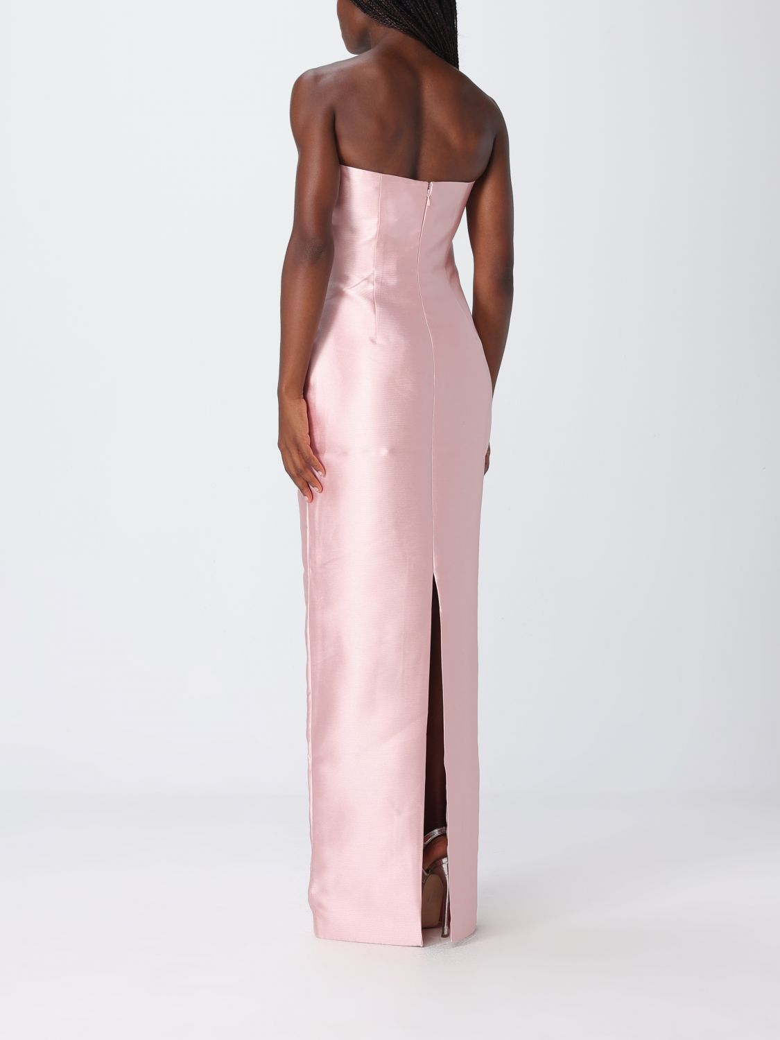 [Solace London] Sleeveless dress FW26 OS48036 PALEPINK