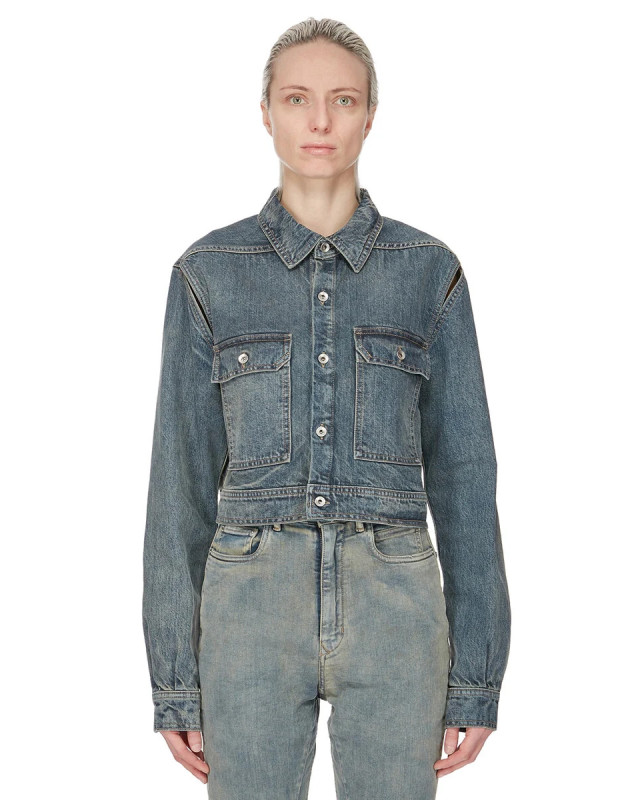 [RICK OWENS DRKSHDW] Denim Jacket FW26 DS02F6702DMI56