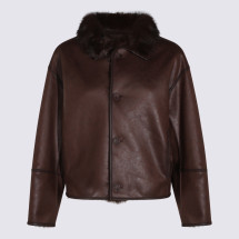 [Urbancode] Fur Jacket FW26 BJ20455TRUFFLE