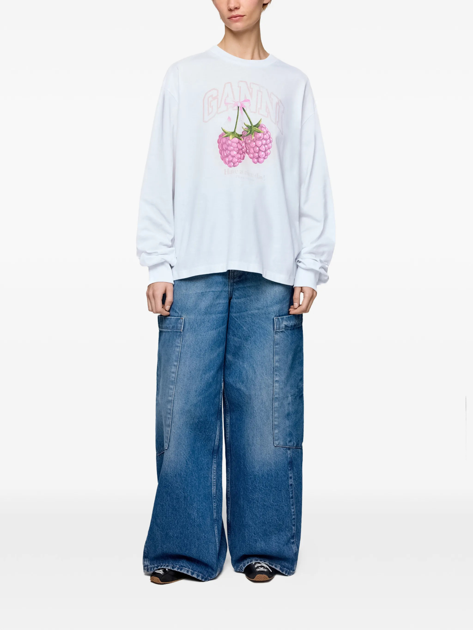 [GANNI] T-shirts Short Sleeve FW26 A1050141151