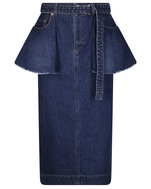 [Sacai] Midi skirt FW26 2608592 401