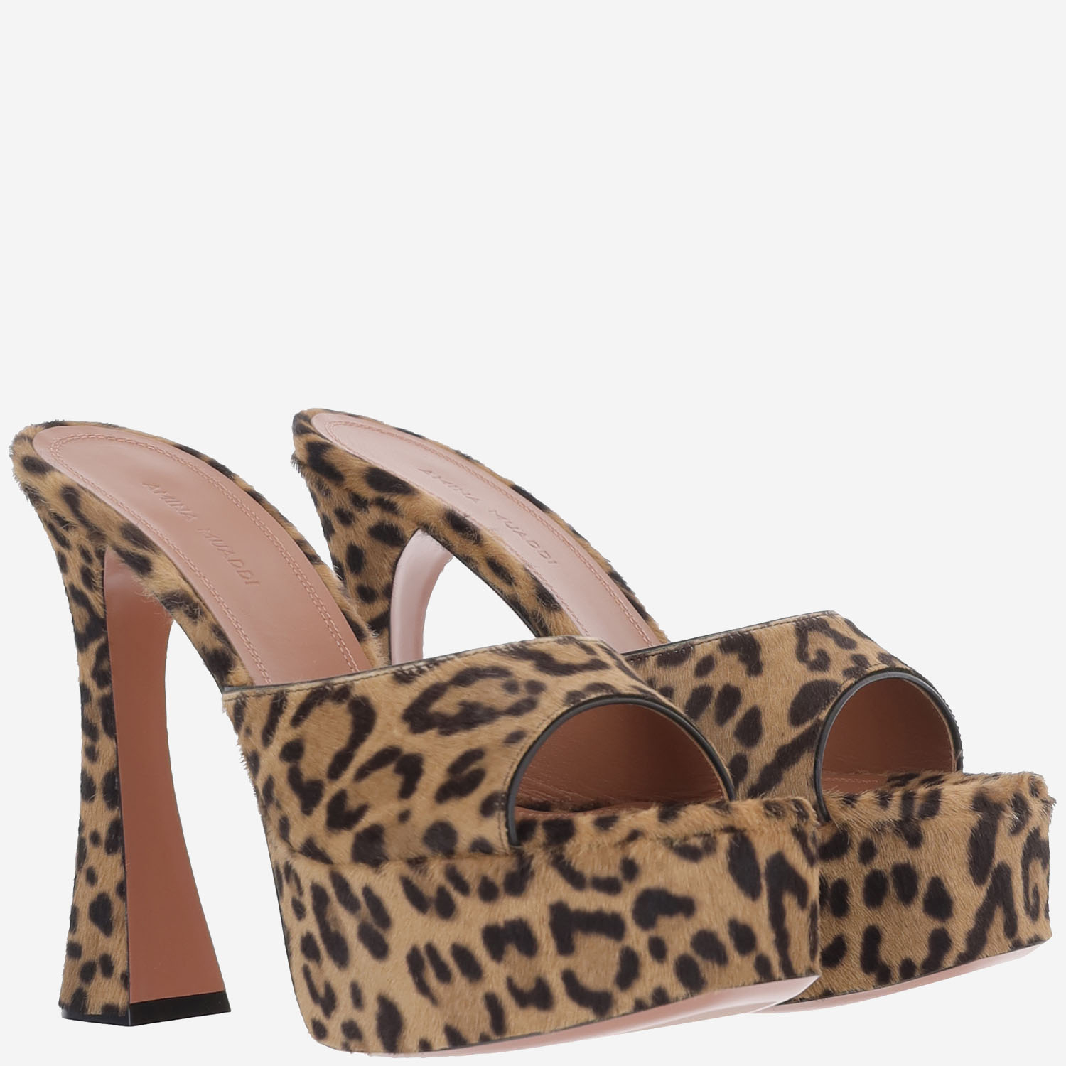 [Amina Muaddi] Pumps FW26 DALIDASLIPPER140LEOPARD