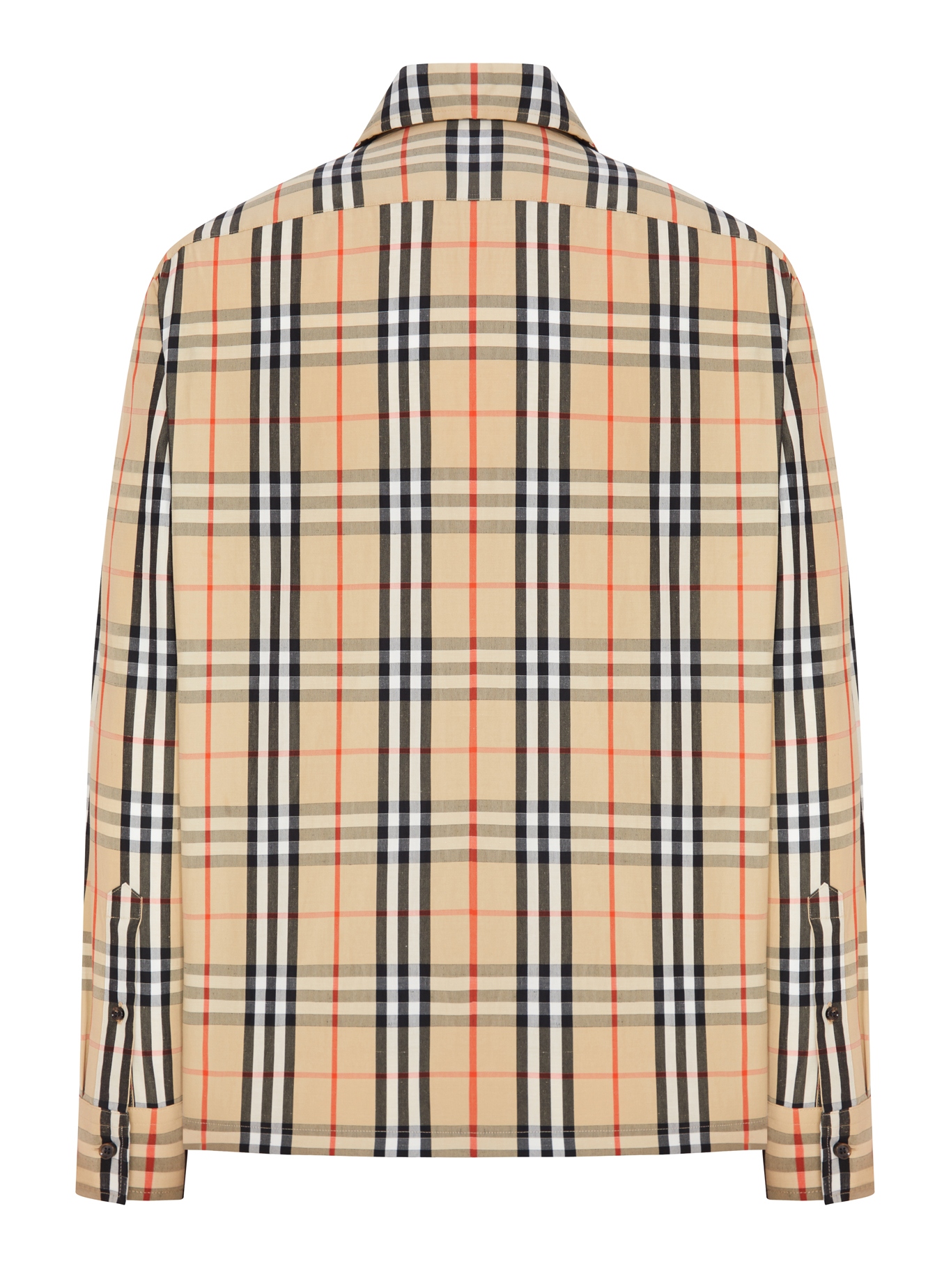 [Burberry] Shirts Long Sleeve FW26 8129460B9368 SAND IP CHECK