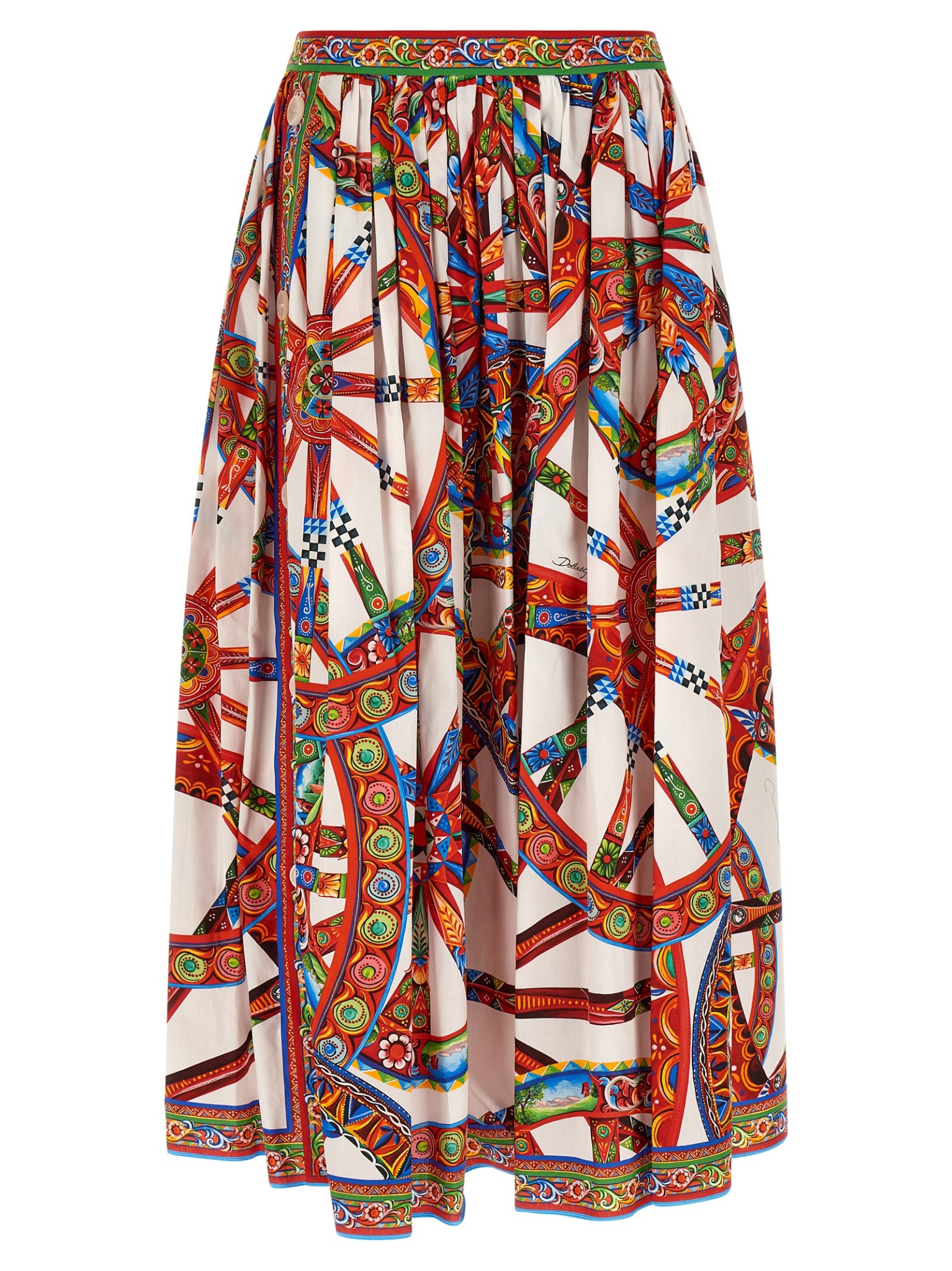 [Dolce & Gabbana] Midi skirt FW26 F4DDUTGDDTFS9000