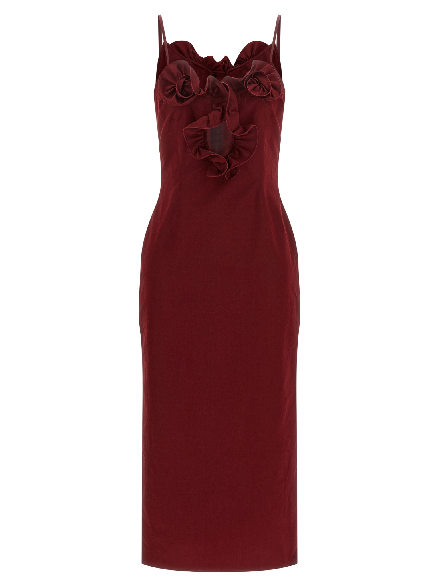 [MAGDA BUTRYM] Sleeveless dress FW26 653726BORDEAUX