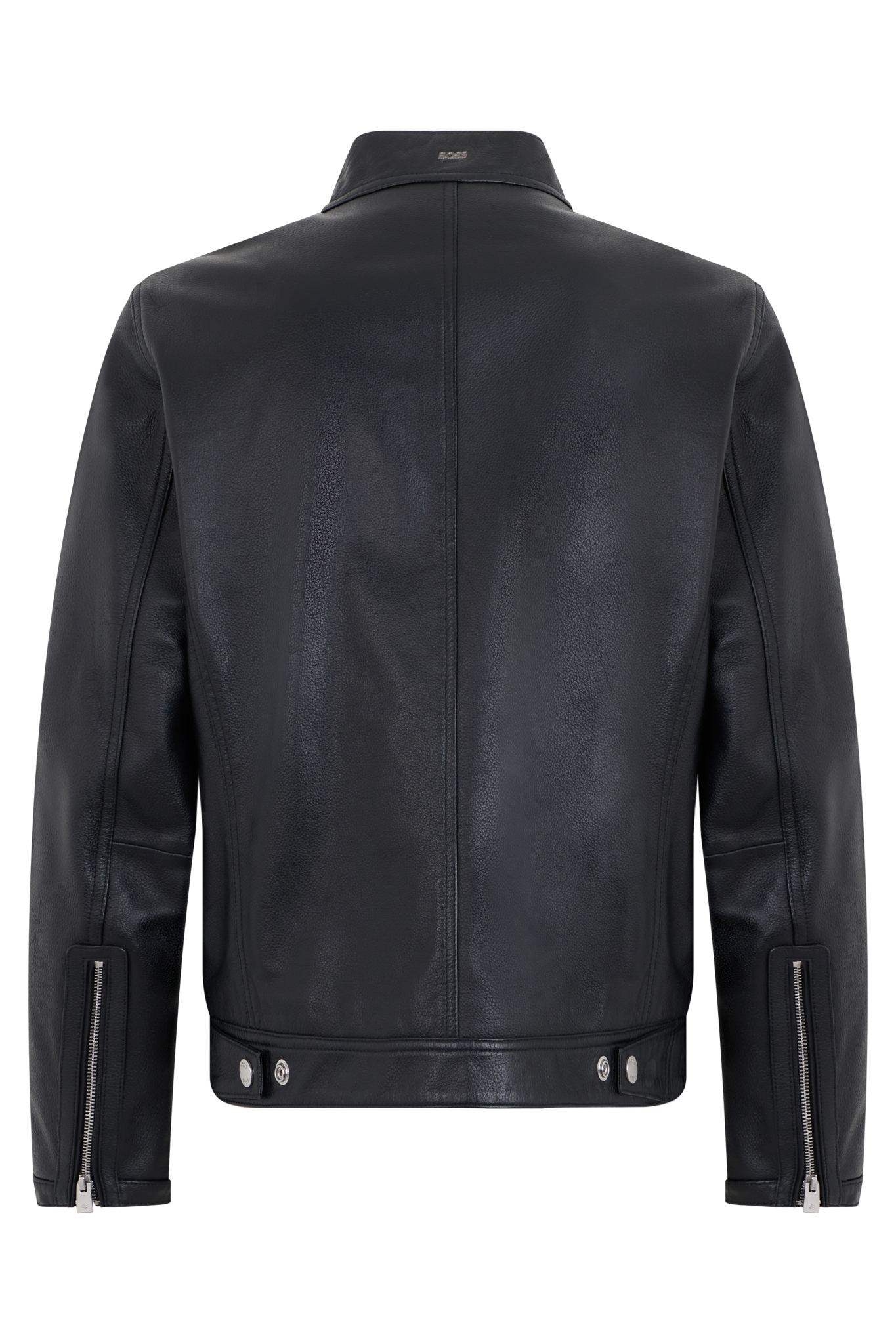 [BOSS] Leather Jacket FW26 50564586_001