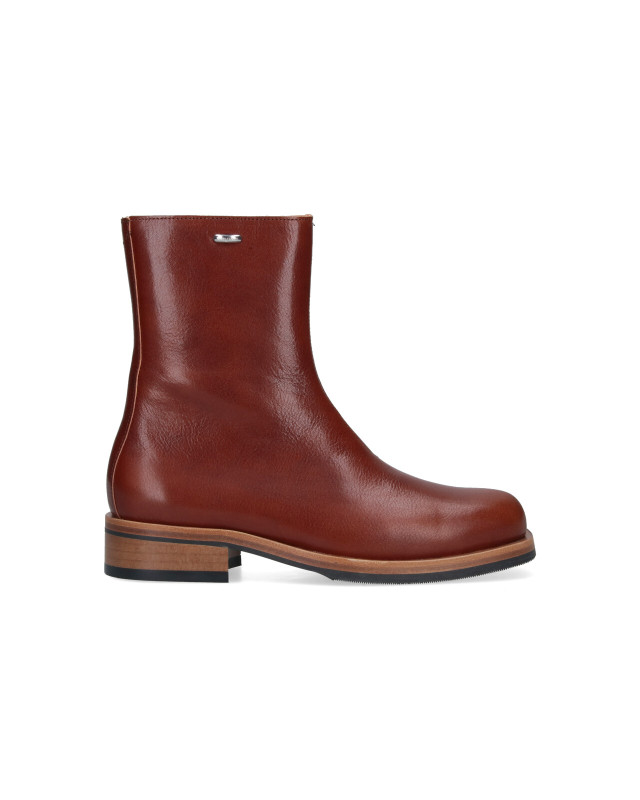 [Our Legacy] Ankle boots SS26 A2267CCCASTAGNA SUPPLE COW HIDE