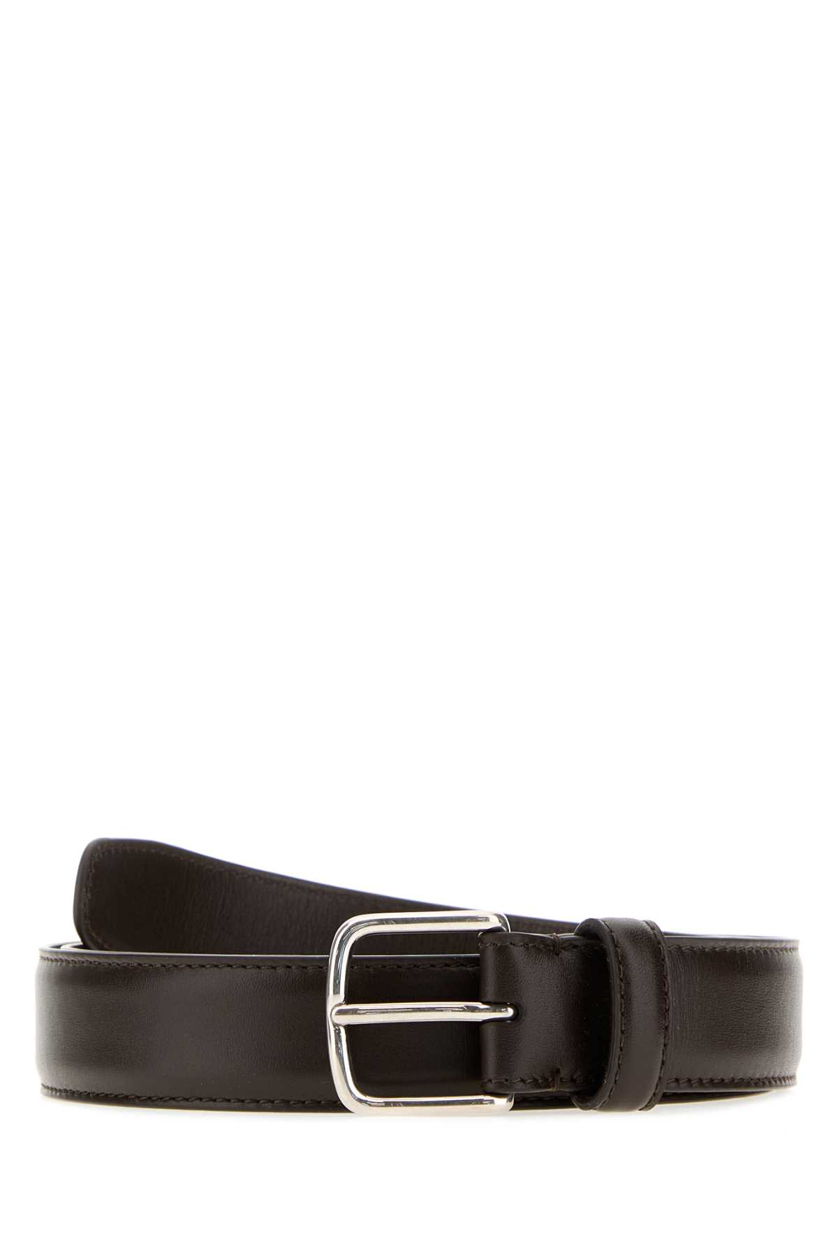 [THE ROW] Belt FW26 M1009L60 DBK