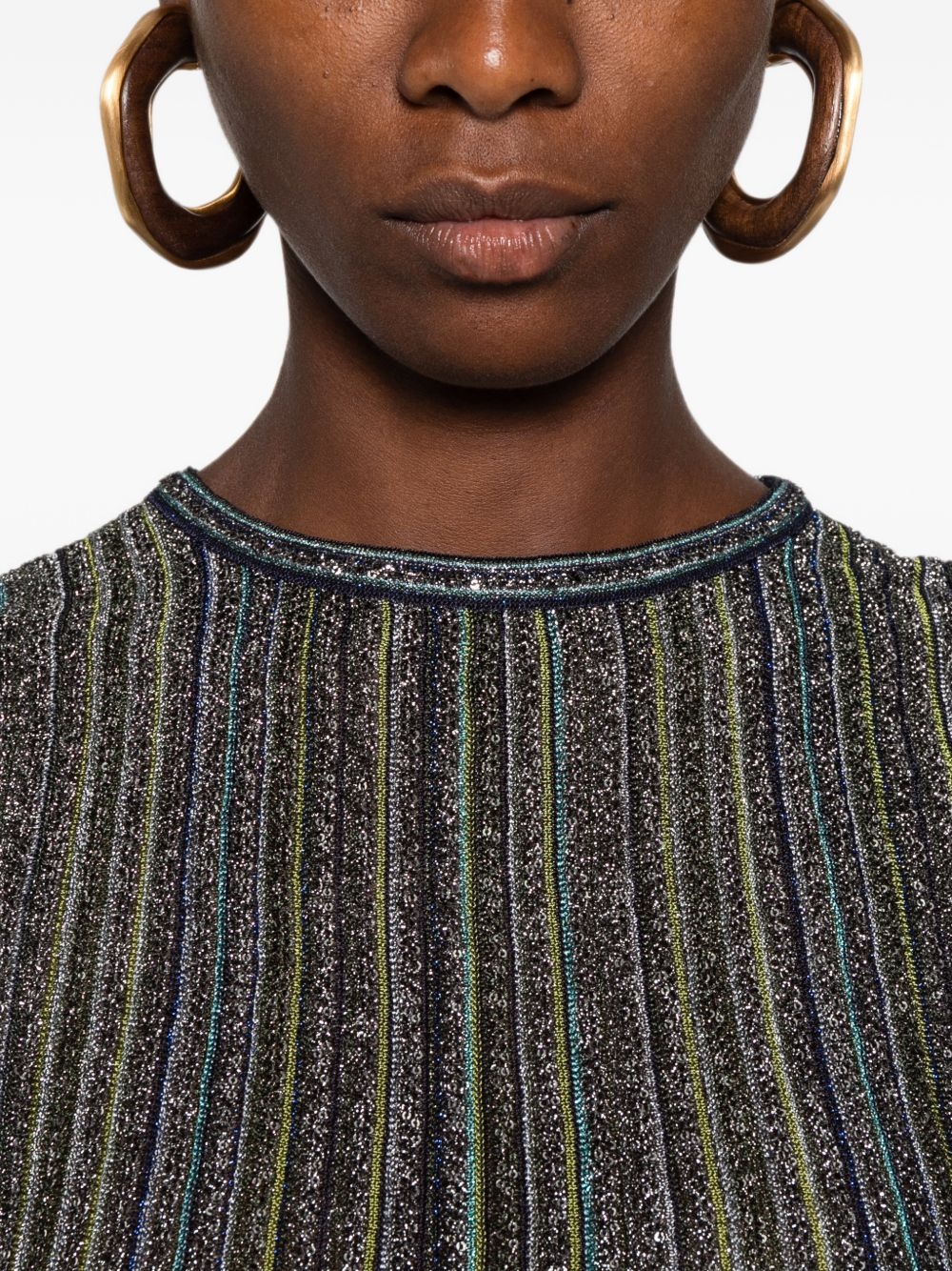 [MISSONI] T-shirts Sleeveless FW26 DS26WK0J BK01J8 S616T