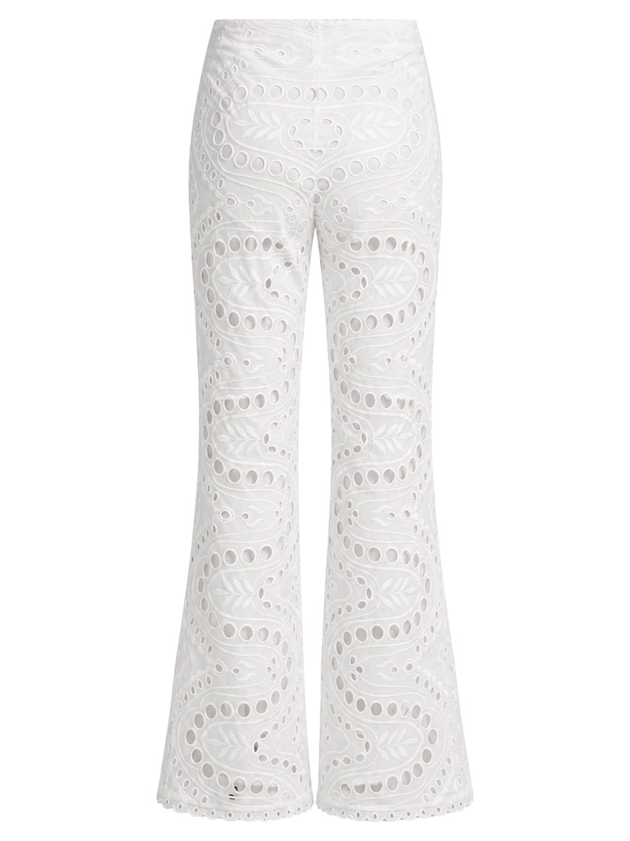 [CHARO RUIZ] Pants SS26 263501_WHITESEALACE