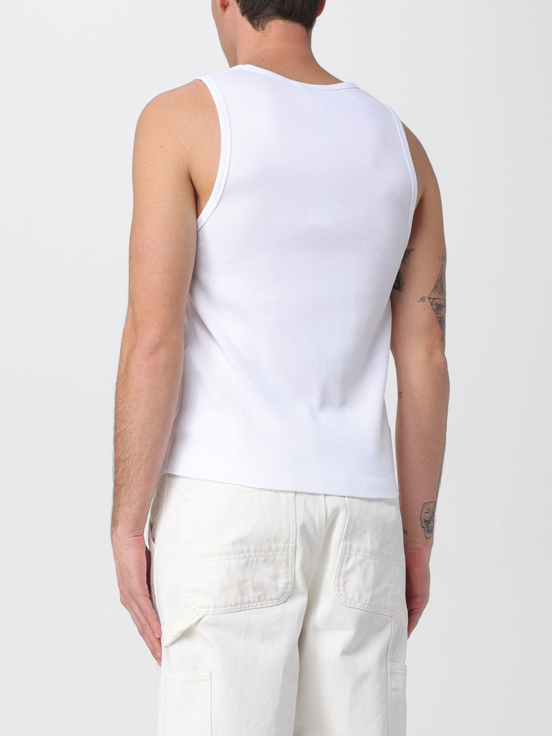 [MAISON KITSUNE] T-shirts Sleeveless SS26 QM00600KA0033 P100