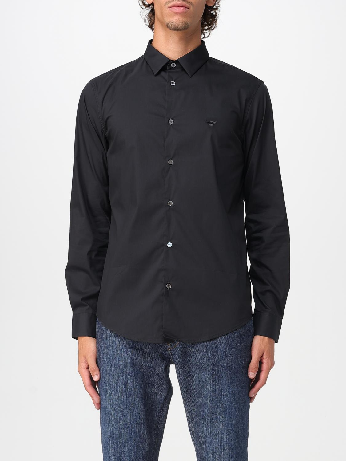 [Emporio Armani] Shirts Long Sleeve FW25 8N1C091NI9Z 0999