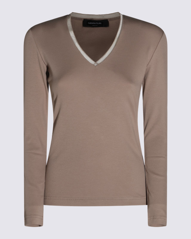 [Fabiana Filippi] T-shirts Long Sleeve FW26 JED216F604L9070165