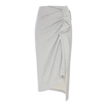 [DRIES VAN NOTEN] Long skirt FW26 2620111304612813 GREY MELANGE