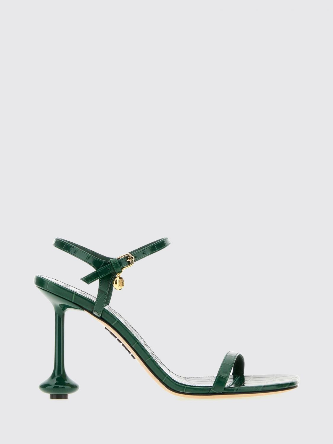 [Loewe] Sandals FW26 LLST465X04 EMERALDGREEN
