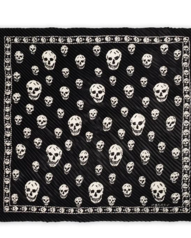 [Alexander McQueen] Scarf FW26 867085-3001Q1078