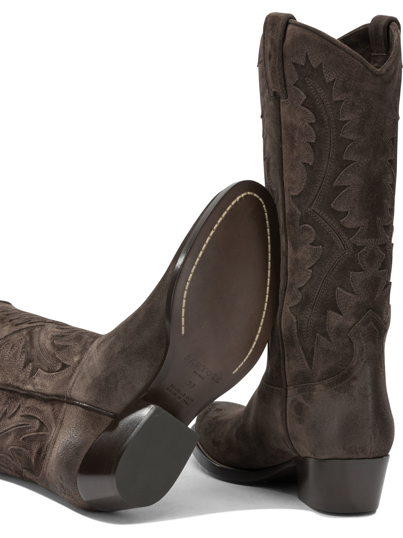 [Sartore] Long Boots FW26 SR4211VELOURPEPE 571