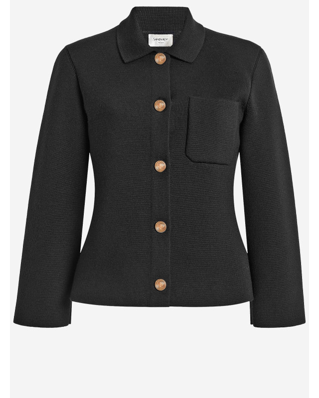 [Saint Laurent] Cardigan FW26 A0044ZY76TR1000