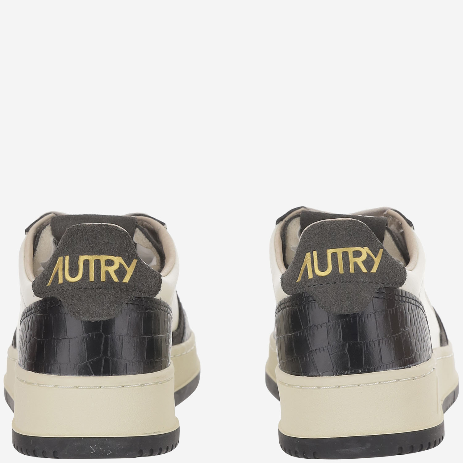 [AUTRY] Sneakers FW26 AULWCZ05LEATCOPRINTMRSHBLACK