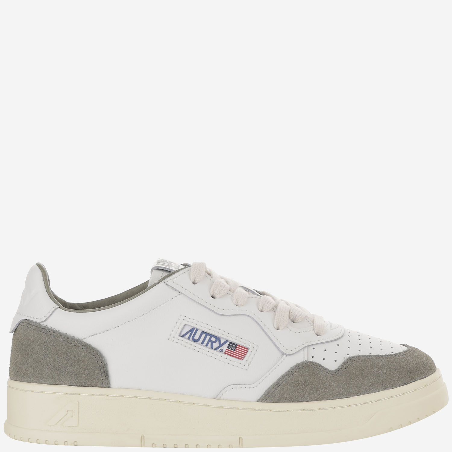 [AUTRY] Sneakers FW26 AULMFT21SOFLEASUEWHTSMOKEDGRN