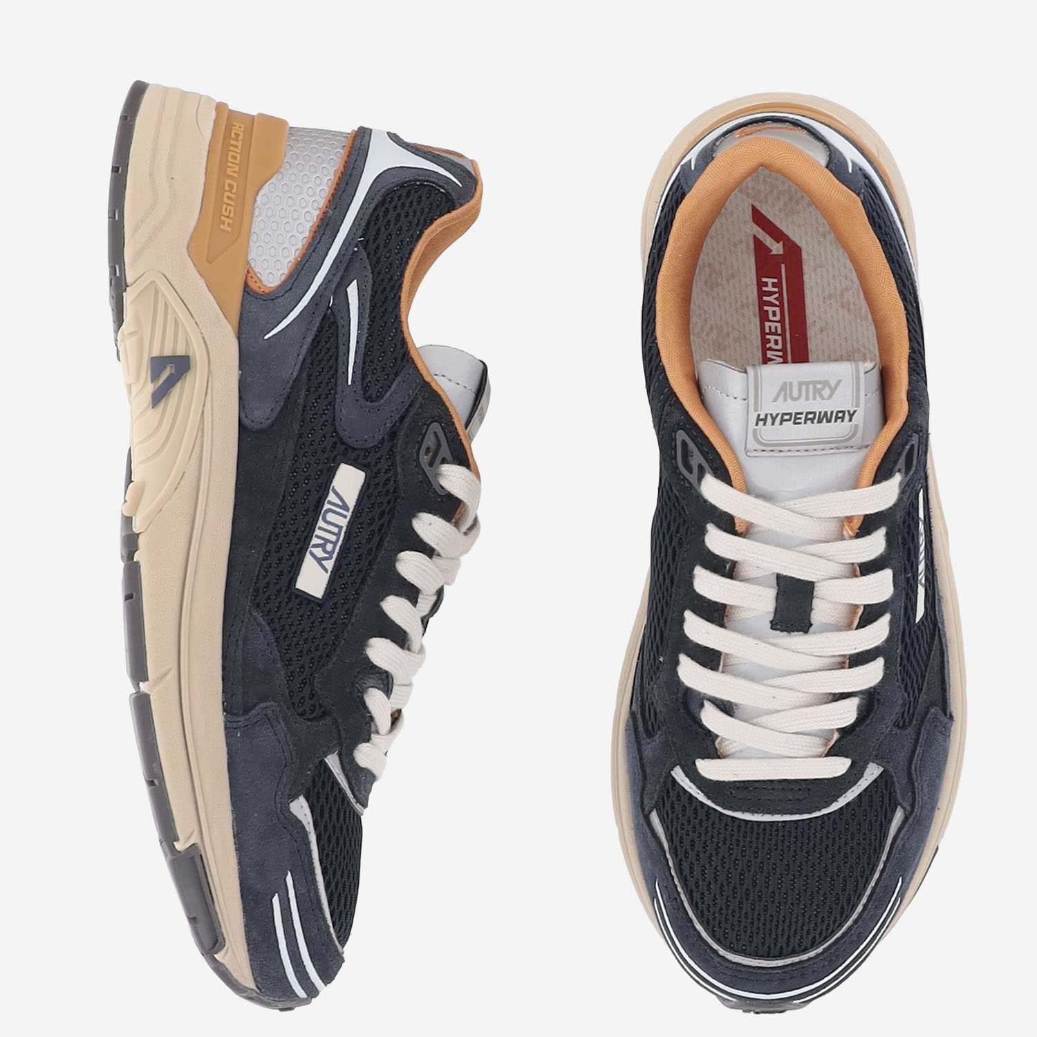 [AUTRY] Sneakers FW26 HYLMCI08SUEMESHACTMIDTOMCREA